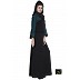 Abaya- Black and Midnight Blue Colored Abaya- Black and Midnight Blue Colored