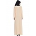 A-line inner abaya- Fawn color A-line inner abaya- Fawn color
