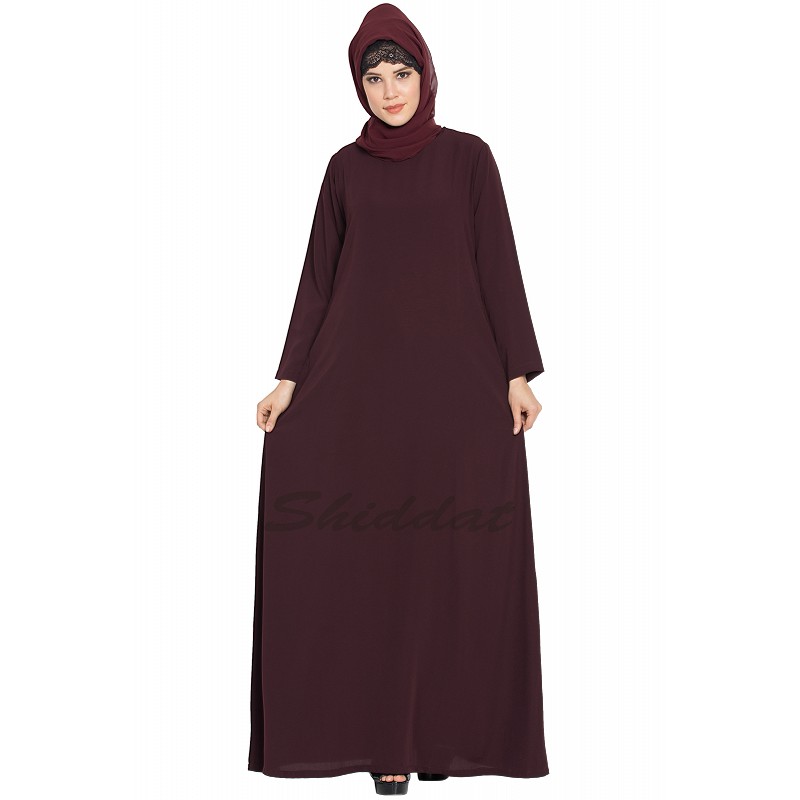 Buy A-line inner abaya- Simple inner abaya from our new collections at 