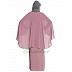 Cape abaya- Puce Pink Cape abaya- Puce Pink