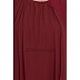 Abaya with attached georgette layer- Maroon Abaya with attached georgette layer- Maroon