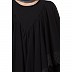 Designer Cape Abaya with lace work- Black Designer Cape Abaya with lace work- Black
