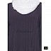 Pin-tuck abaya in dark Grey color Pin-tuck abaya in dark Grey color