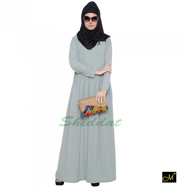 Islamic dress for women online Sea Green color Koshibo fabric