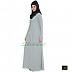 Pin-tuck abaya in Sea Green color Pin-tuck abaya in Sea Green color