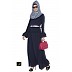 Islamic maxi dress - Abaya in Dark Blue color Islamic maxi dress - Abaya in Dark Blue color