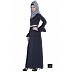 Islamic maxi dress - Abaya in Dark Blue color Islamic maxi dress - Abaya in Dark Blue color