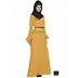Islamic maxi dress- Abaya in Mustard color Islamic maxi dress- Abaya in Mustard color