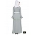 Islamic maxi dress - Abaya in Sea green color Islamic maxi dress - Abaya in Sea green color