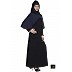  Dual colored Abaya - Poncho style
