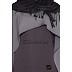 Cape abaya dress- Dark grey Cape abaya dress- Dark grey