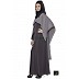Cape abaya dress- Dark grey Cape abaya dress- Dark grey