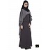 Cape abaya dress- Dark grey Cape abaya dress- Dark grey