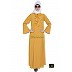 Designer Abaya - Mustard color
