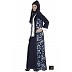 Shrug style Abaya- Blue Print Shrug style Abaya- Blue Print
