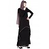 C  Cut Abaya- Black C  Cut Abaya- Black