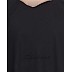 Flared abaya with frills on sleeves- Black Flared abaya with frills on sleeves- Black
