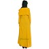 Elegant dress abaya with contrast layer Elegant dress abaya with contrast layer