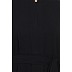 Front open abaya with printed panel Front open abaya with printed panel