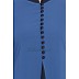 Casual abaya with floral borders- True Blue Casual abaya with floral borders- True Blue