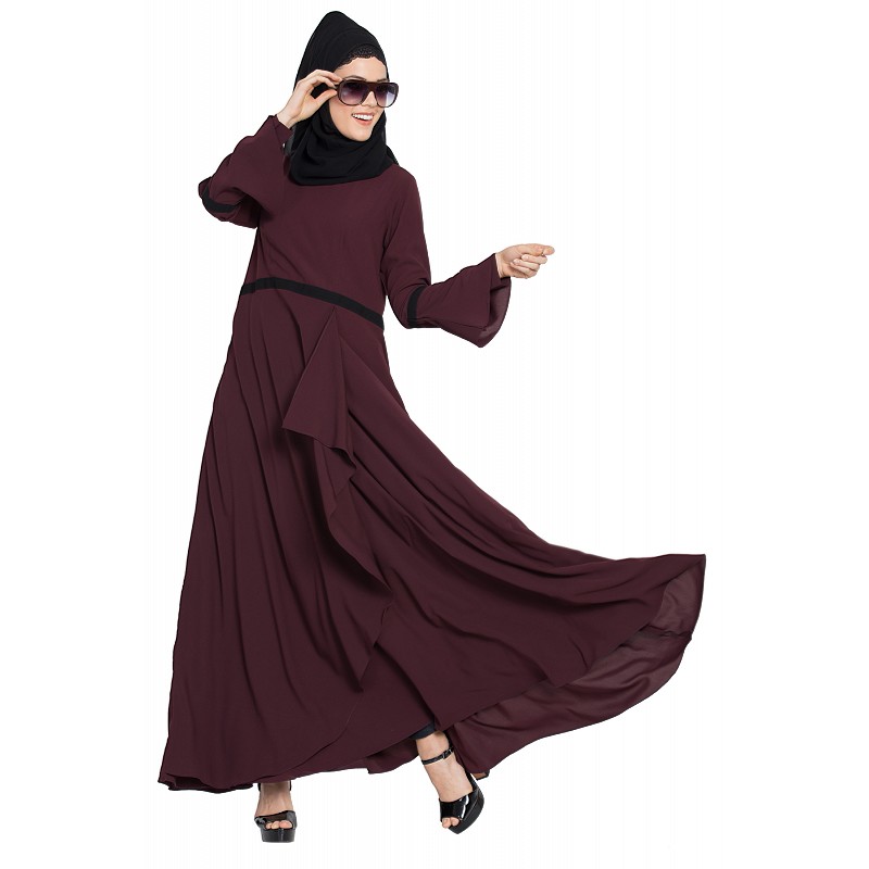 Umbrella abaya online Buy umbrella abaya with falling panel at shidda...