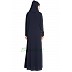 Dual-color A-line abaya Dual-color A-line abaya