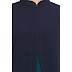 Dual-color A-line abaya Dual-color A-line abaya