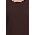 A-line abaya with designer sleeves- Brown A-line abaya with designer sleeves- Brown