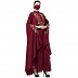 Embroidered designer kaftan abaya- Maroon Embroidered designer kaftan abaya- Maroon