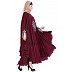 Irani kaftan with embroidery - Maroon Irani kaftan with embroidery - Maroon