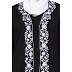 Front-open embroidery abaya  Front-open embroidery abaya