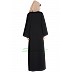 Abaya set with Embroidered cardigan- Black-Fawn Abaya set with Embroidered cardigan- Black-Fawn