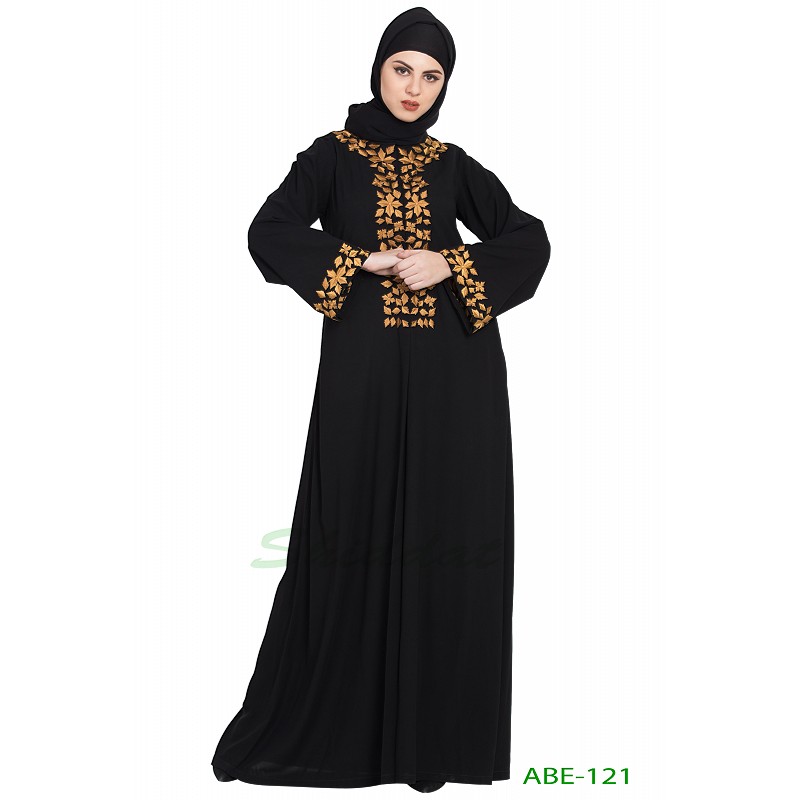 abaya designs front open