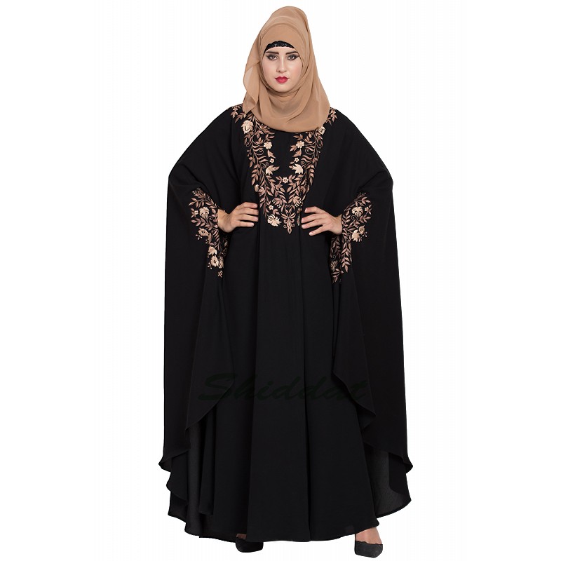 Kaftan abaya Designer kaftan abaya with embroidery work at
