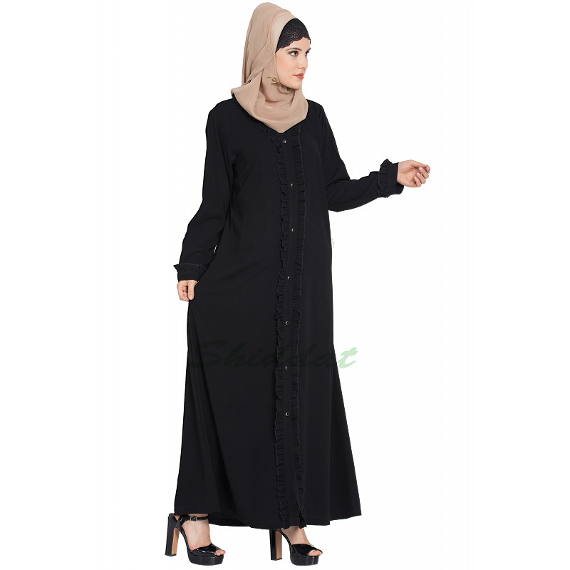 abaya designs front open
