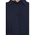 Long Cardigan Abaya- Navy Blue Long Cardigan Abaya- Navy Blue