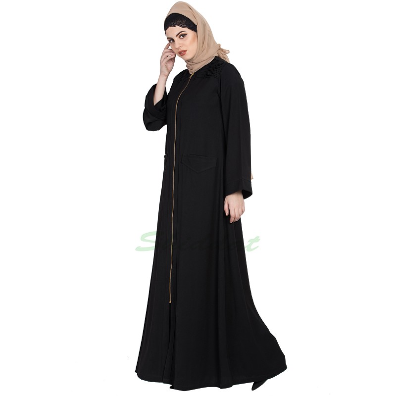 abaya designs front open