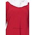 Umbrella cut abaya- Red