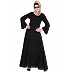 Umbrella cut abaya- Black Umbrella cut abaya- Black