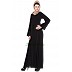 Umbrella cut abaya- Black Umbrella cut abaya- Black
