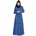 Umbrella abaya with designer sleeves Umbrella abaya with designer sleeves