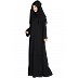 Burqa with 3 layers Niqab- Black Burqa with 3 layers Niqab- Black