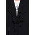 Long Cardigan Abaya with Frills and Bell Sleeves Long Cardigan Abaya with Frills and Bell Sleeves