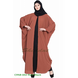  Kaftan style free size Cape with inner abaya