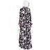 Printed dress- Black-White  Printed dress- Black-White