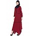 Asymmetrical Dress- Maroon Asymmetrical Dress- Maroon