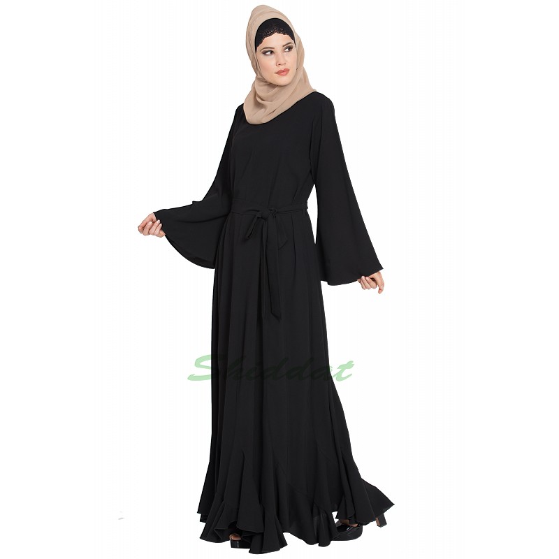 black abaya design