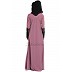 Designer Party wear abaya- Puce Pink Designer Party wear abaya- Puce Pink