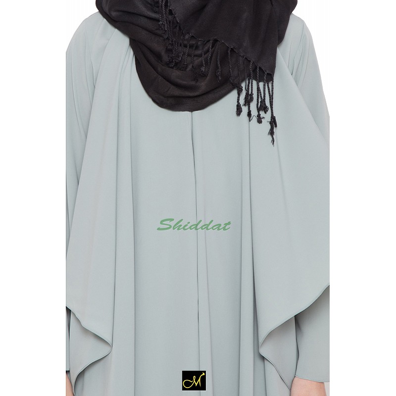 Buy designer abaya online in India Sea green color