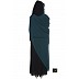 Designer abaya - Black and Midnight Blue Color Designer abaya - Black and Midnight Blue Color